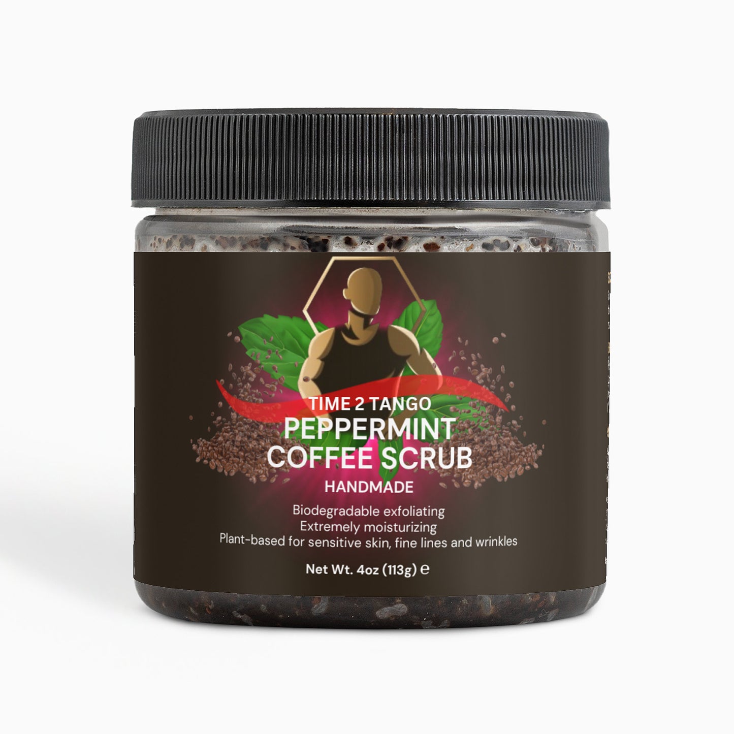 Time 2 Tango Peppermint Coffee Scrub