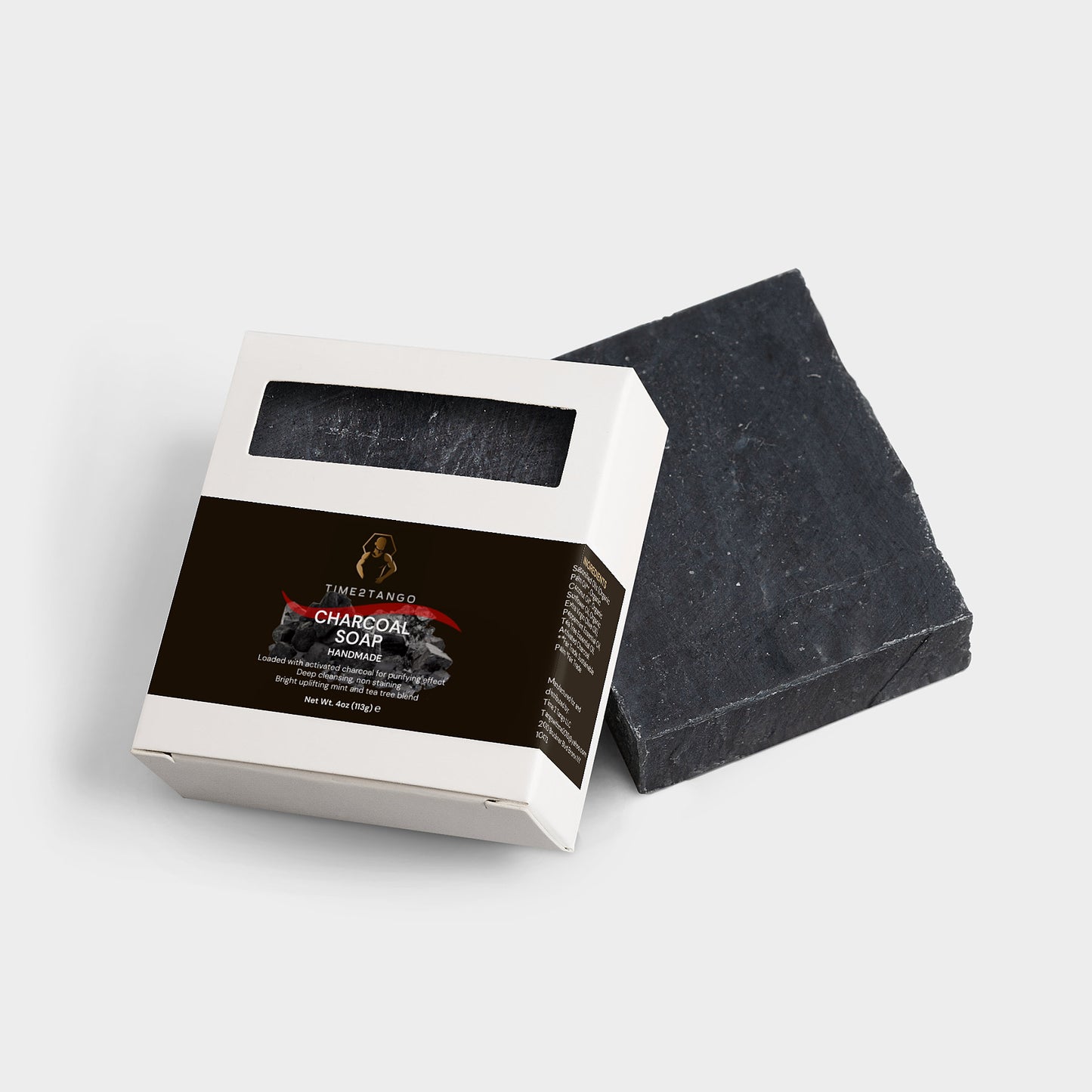 Time 2 Tango Charcoal Soap