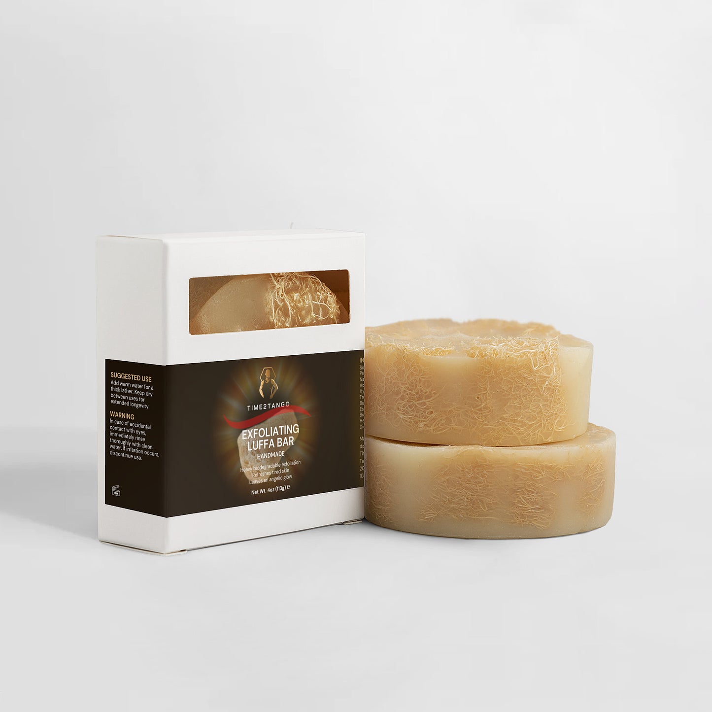 Time 2 Tango Exfoliating Luffa Bar